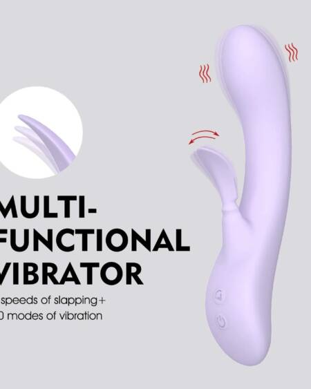 Silicone Double-Ended Vibrator with Dual Motors